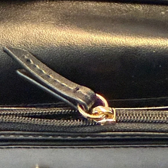 Michael Kors Animal Print and Black Clutch - Picture 14 of 16